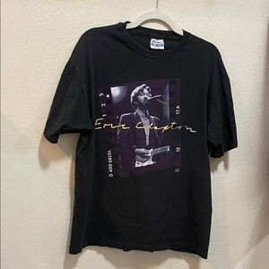 Vintage Eric Clapton Graphic Band T-shirt 1992